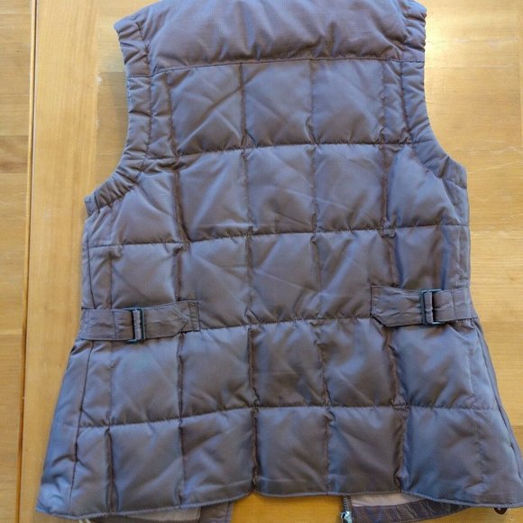 Eddie Bauer Purple Goose Down Vest - Picture 2 of 6